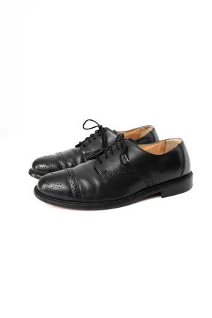 0402_BLACK 42 BUDAPESTER LEATHER BROGUES