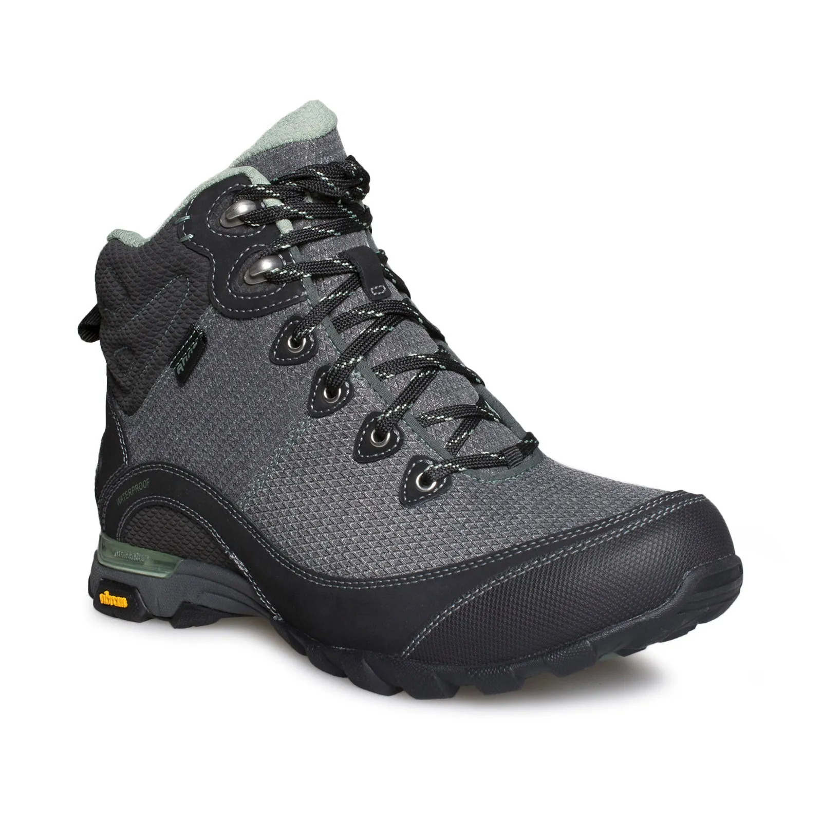 Ahnu Sugarpine II WP Boot Black / Green Bay - Women's