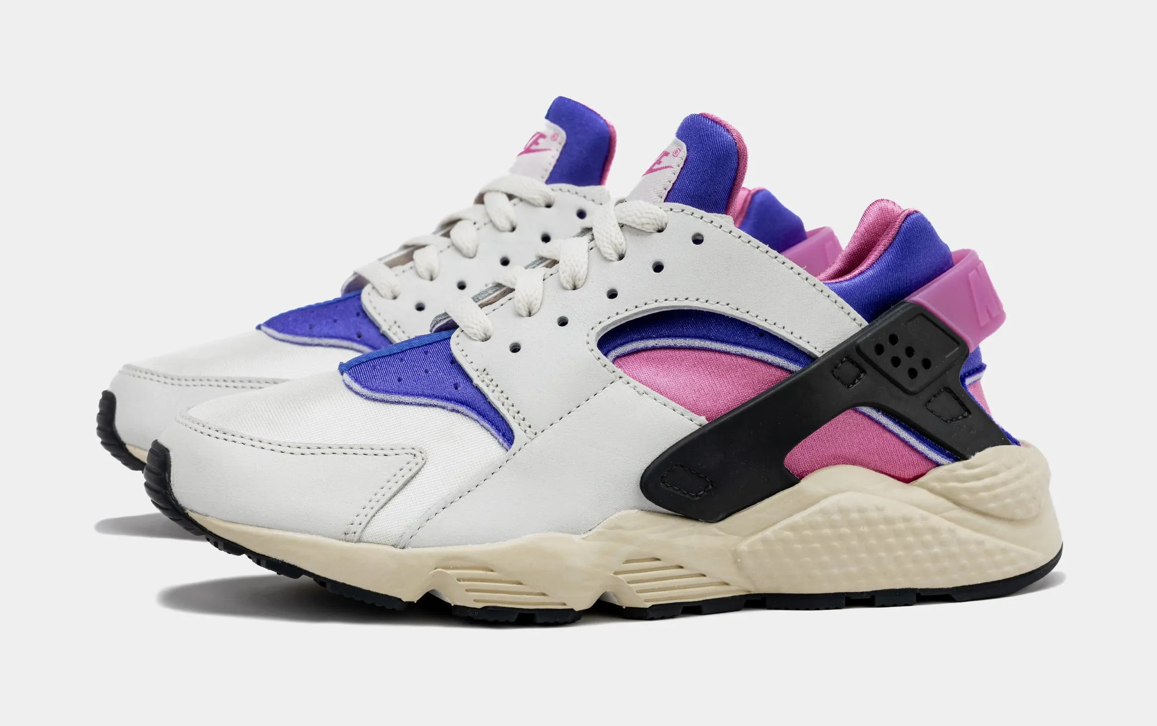 Air Huarache Mens Running Shoes (White/Pink)