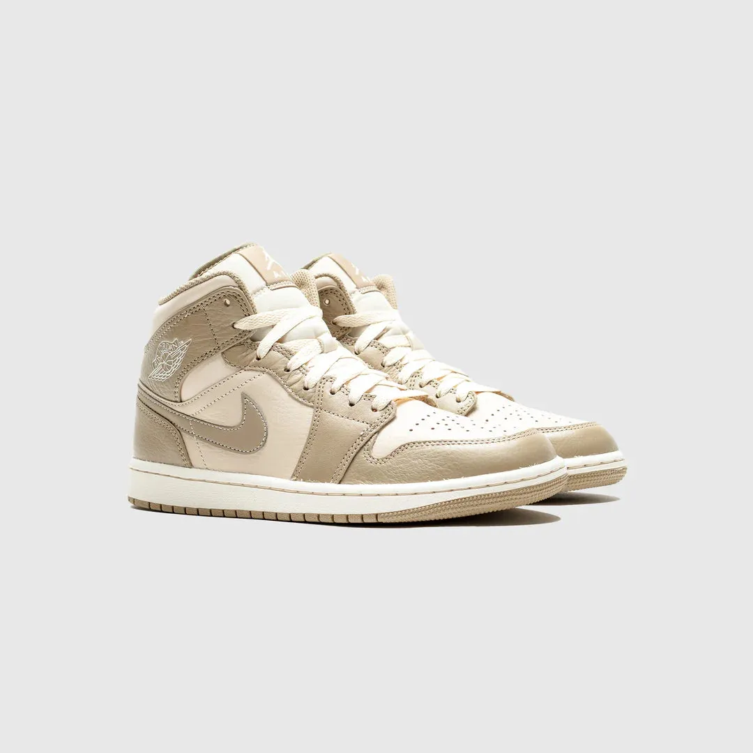 Air Jordan 1 Mid 'Khaki Phantoms'