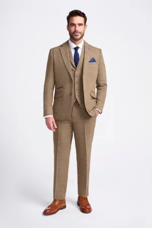 Albert Brown Tweed Three Piece Suit