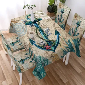 Anchor Love Tablecloth