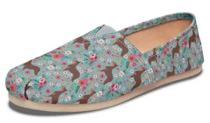 Australian Kelpie Flower Casual Shoes