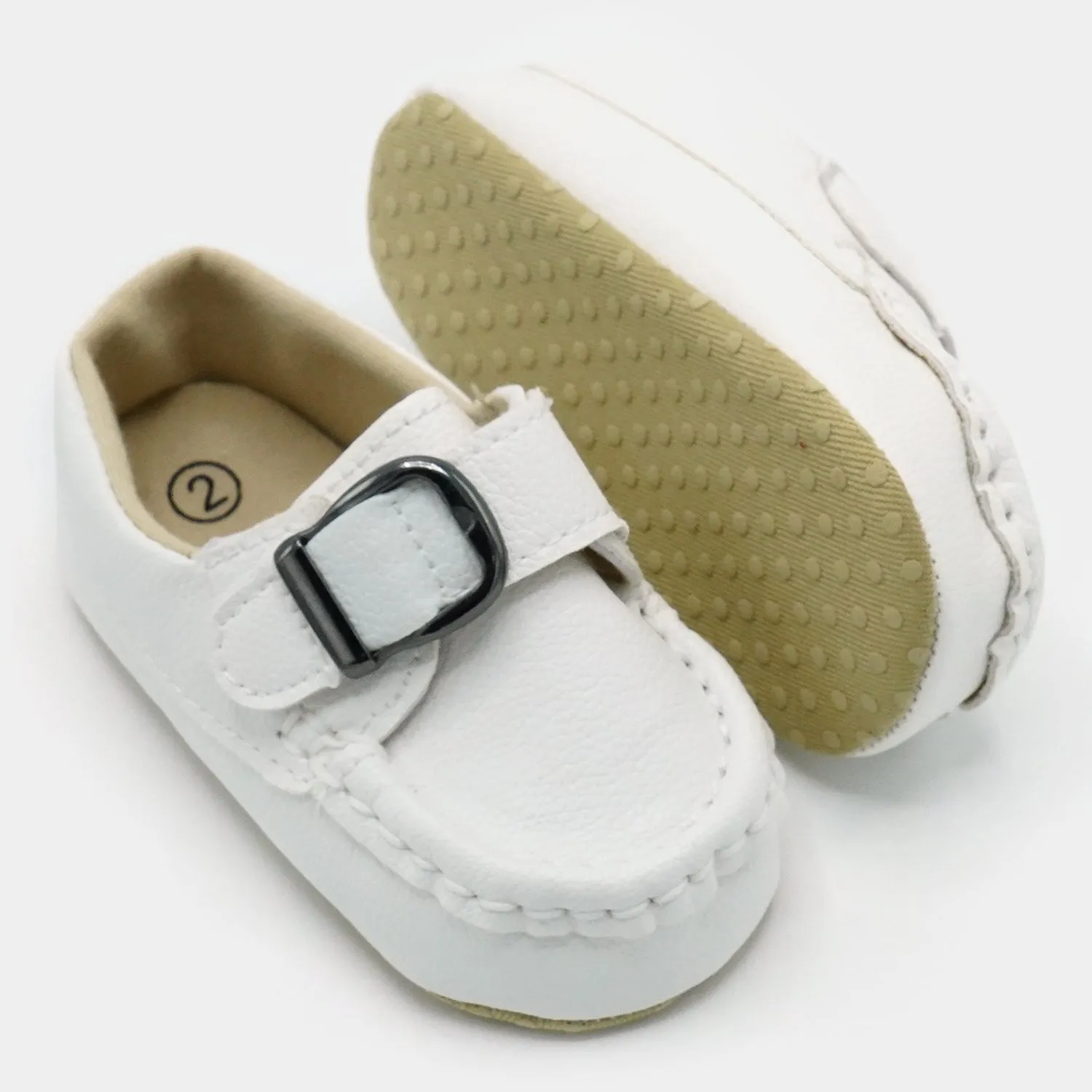 Baby Boy Shoes F04-White