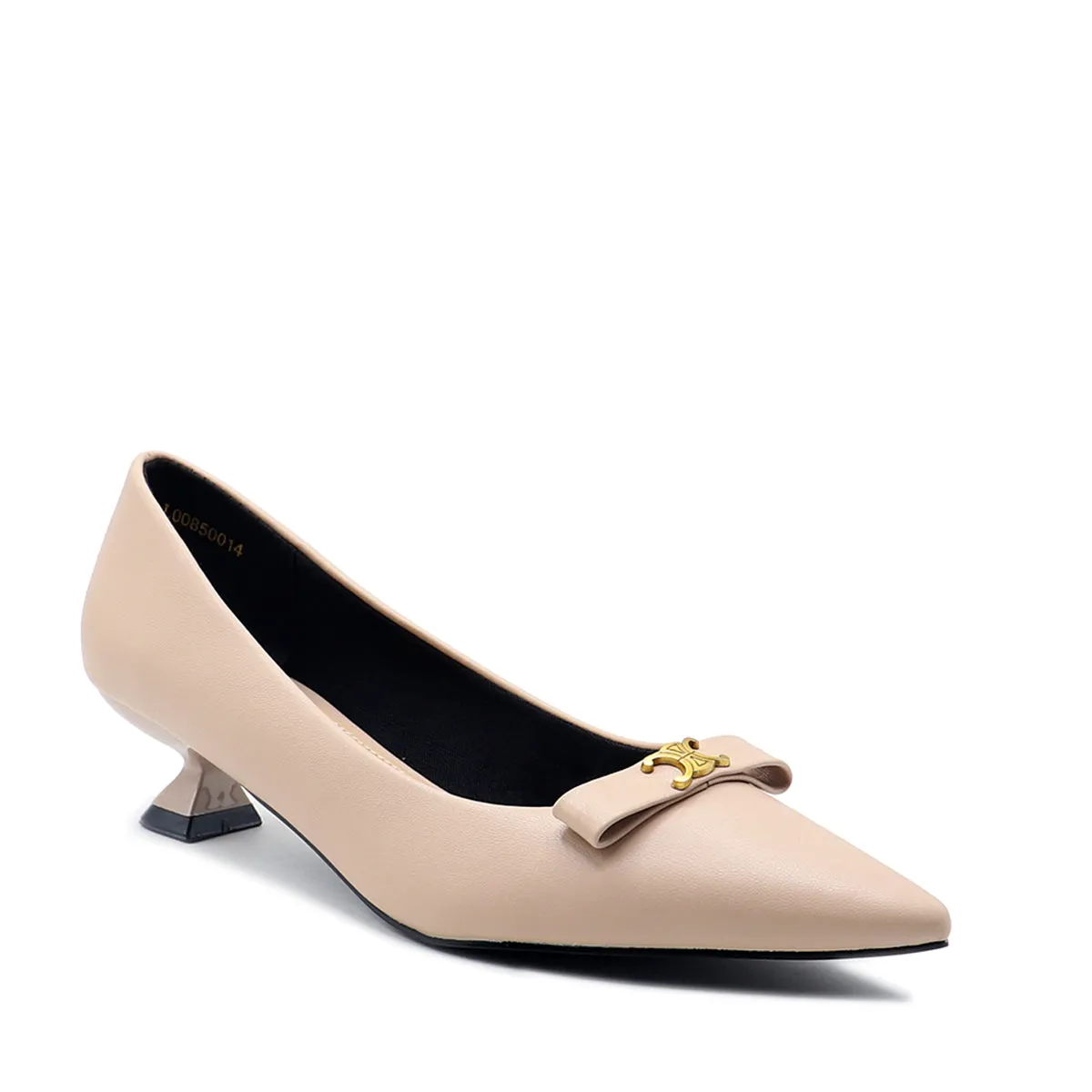 Beige Formal Court Shoes L00850014