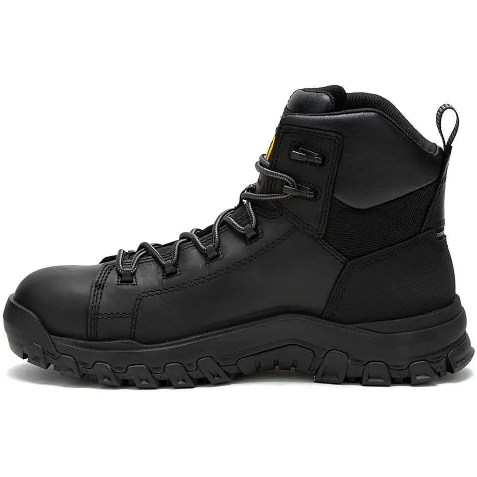 Cat Men's Threshold Rebound Comp Toe Waterproof Work Shoe -Black- P91696