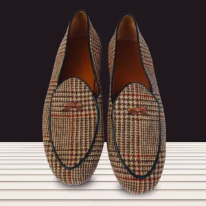 CHECKERED BOW TIE LOAFER