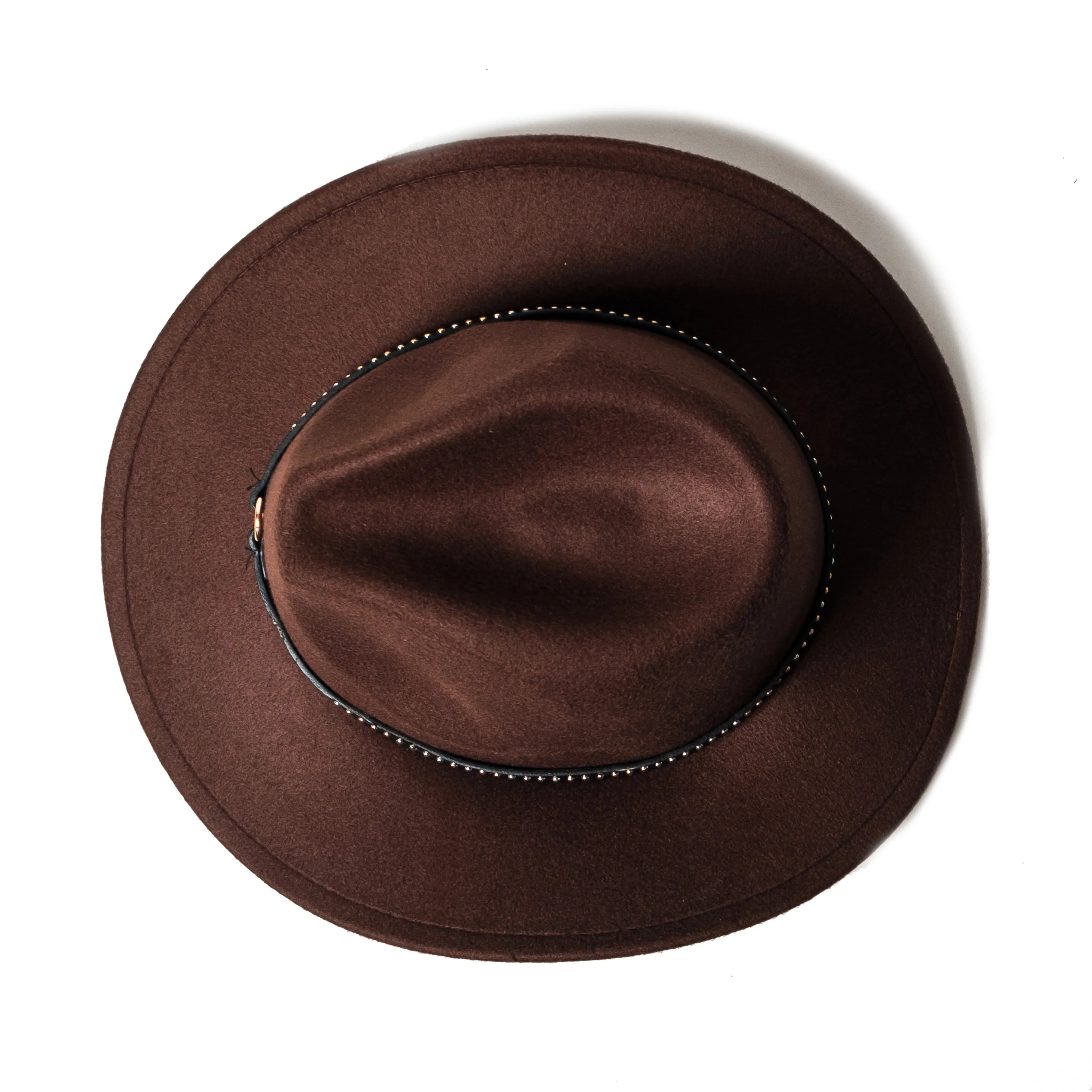 Chokore Cowboy Hat with Belt Band (Brown)