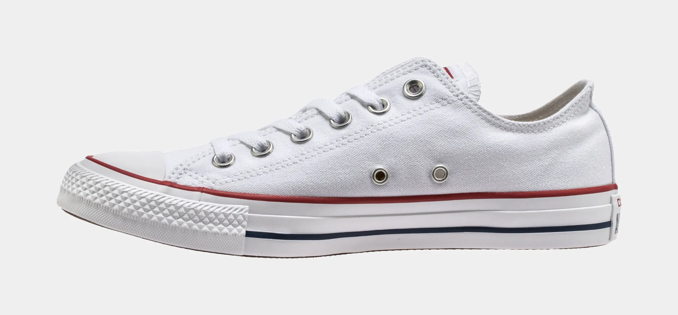 Chuck Taylor All Star Classic Colors Low Solid Canvas Mens Lifestyle Shoes (Optical White)