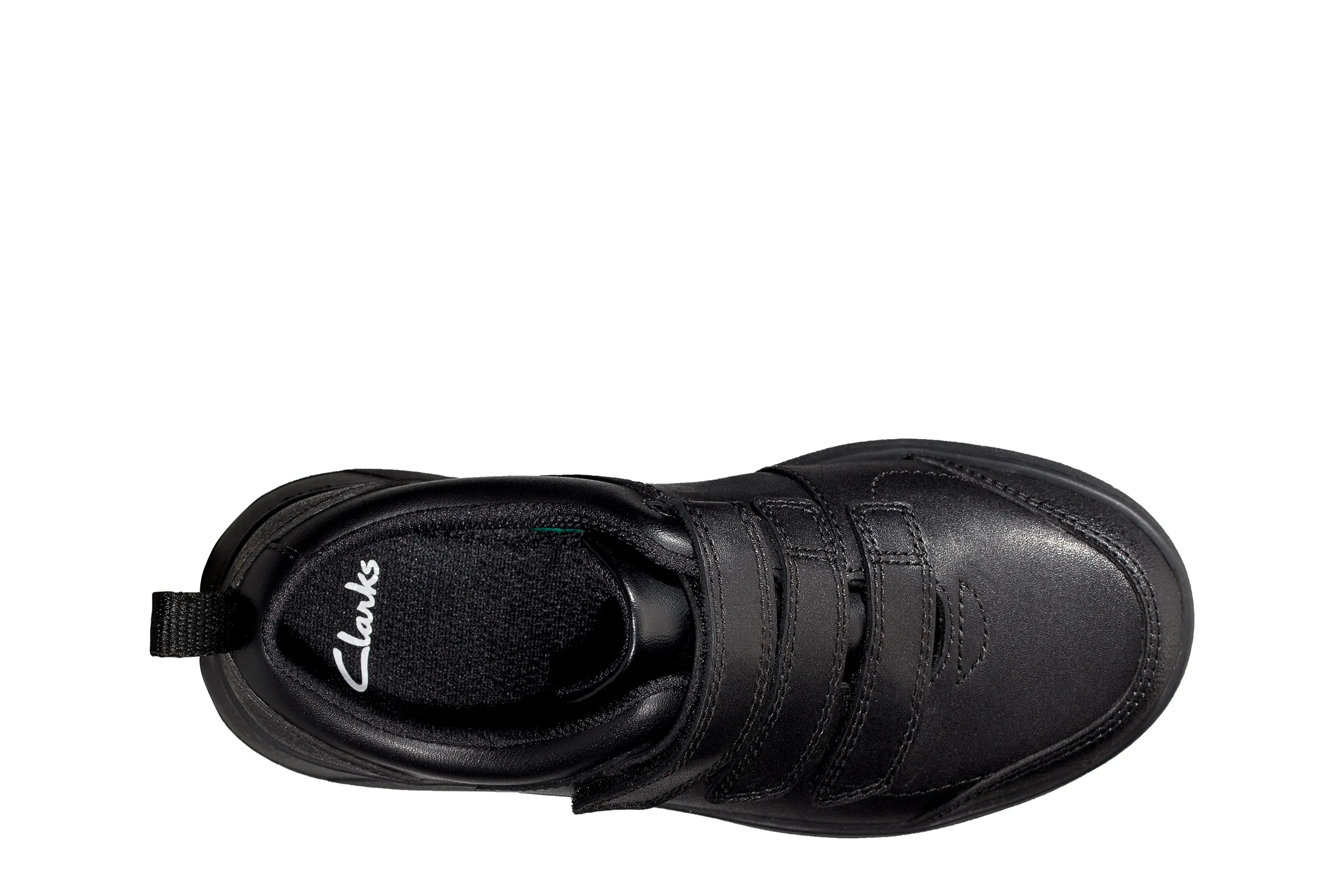 Clarks Scape Sky K Black leather