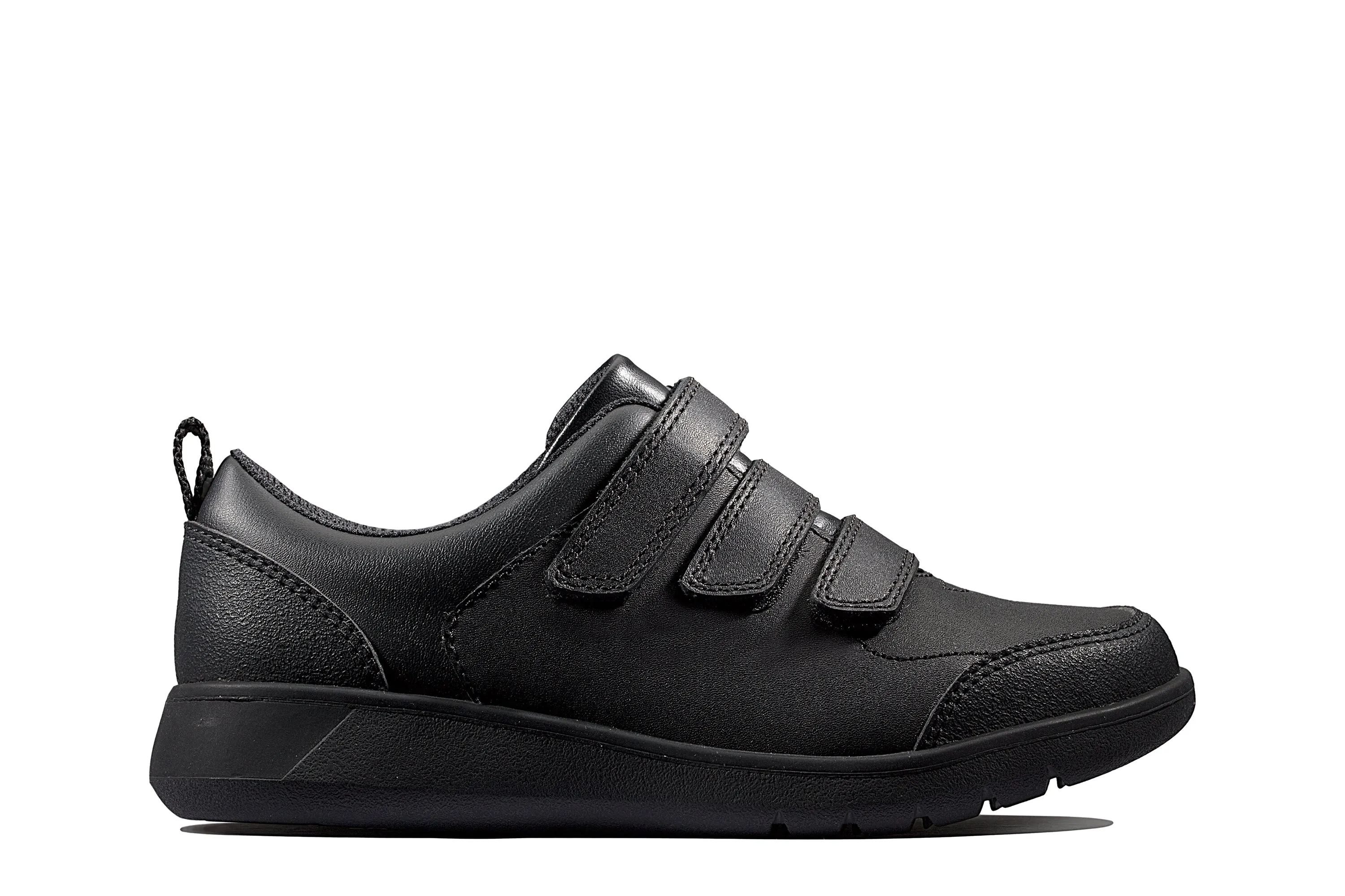 Clarks Scape Sky K Black leather