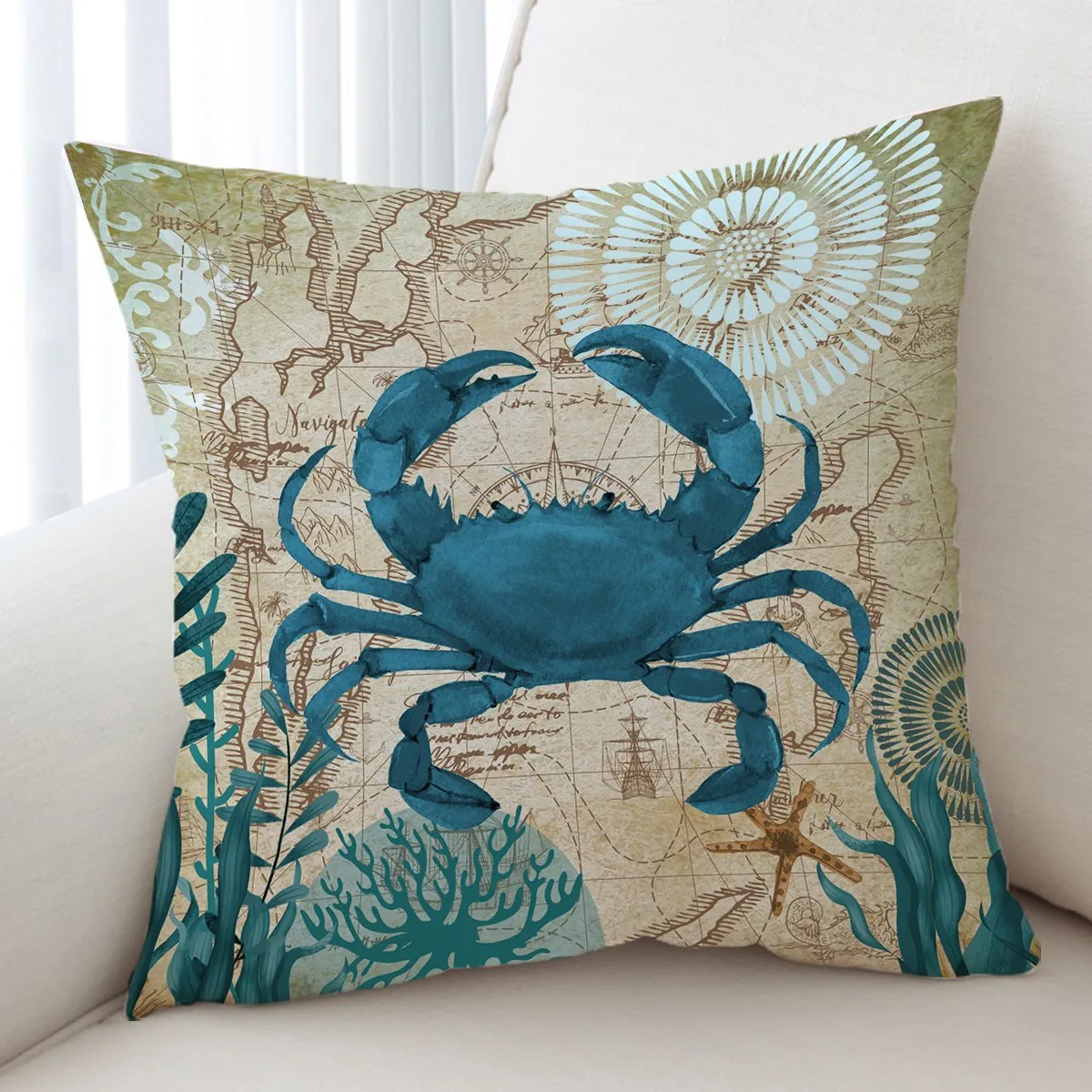 Crab Love Tablecloth