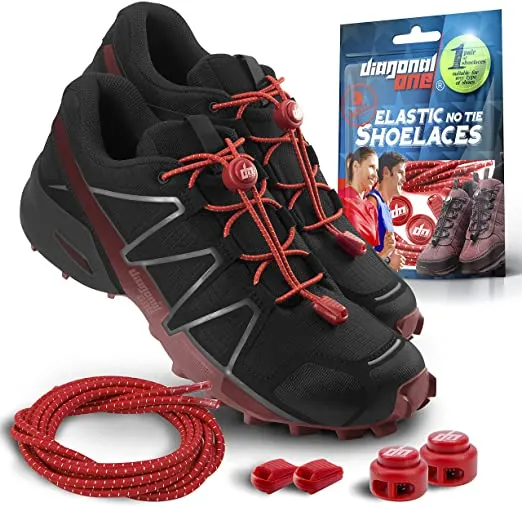 DIAGONAL ONE | Elastic Shoe Laces for Men and Women