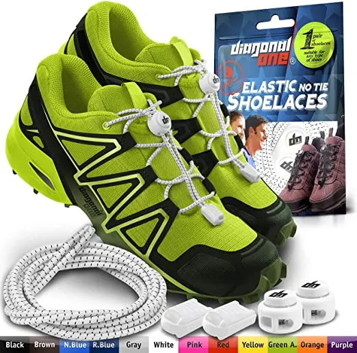 DIAGONAL ONE | Elastic Shoe Laces for Men and Women