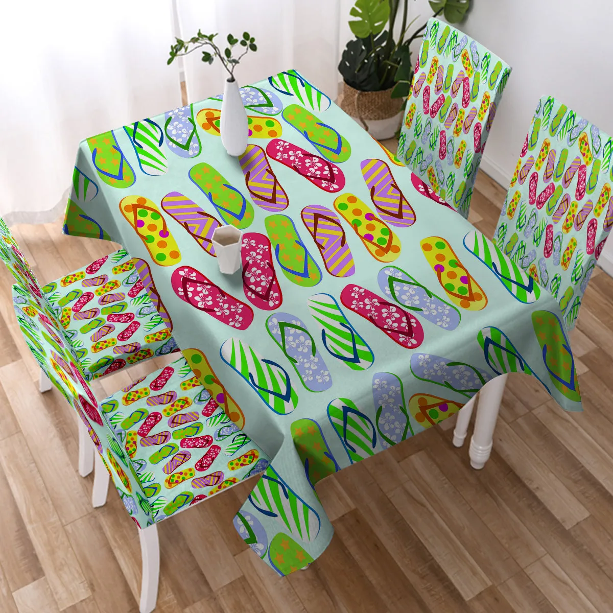 Flip Flop Kinda Girl Tablecloth