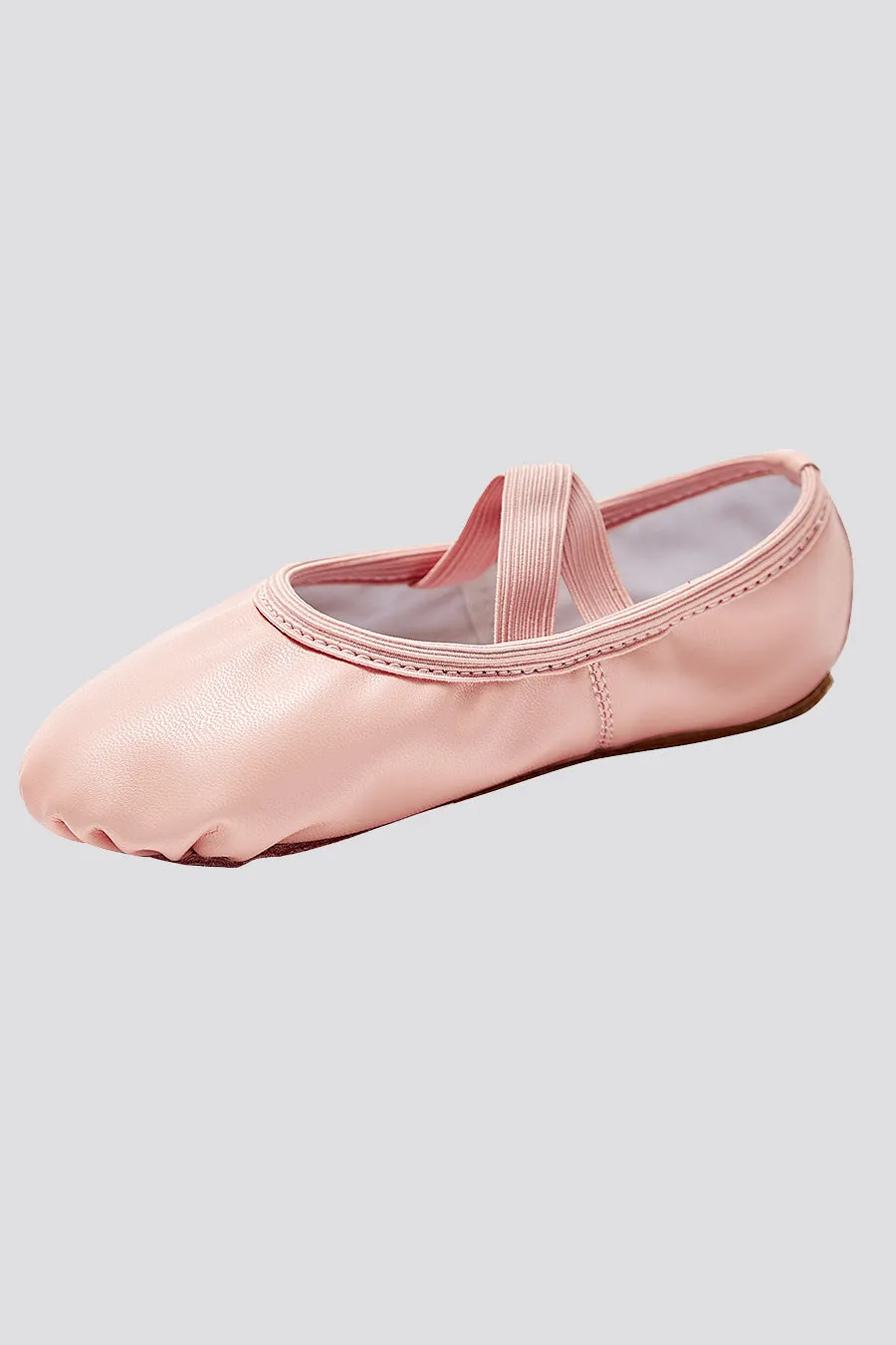 Girl's Full Sole No-Tie Ballet Slippers