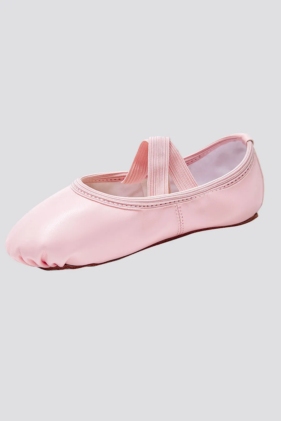 Girl's Full Sole No-Tie Ballet Slippers