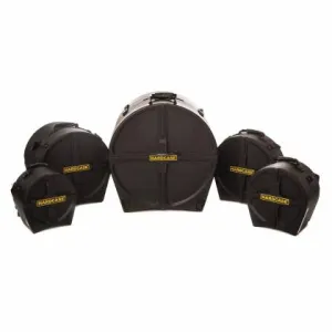 Hardcase HROCKFUS2 5 Piece Rock/Fusion2 Drum Case Set