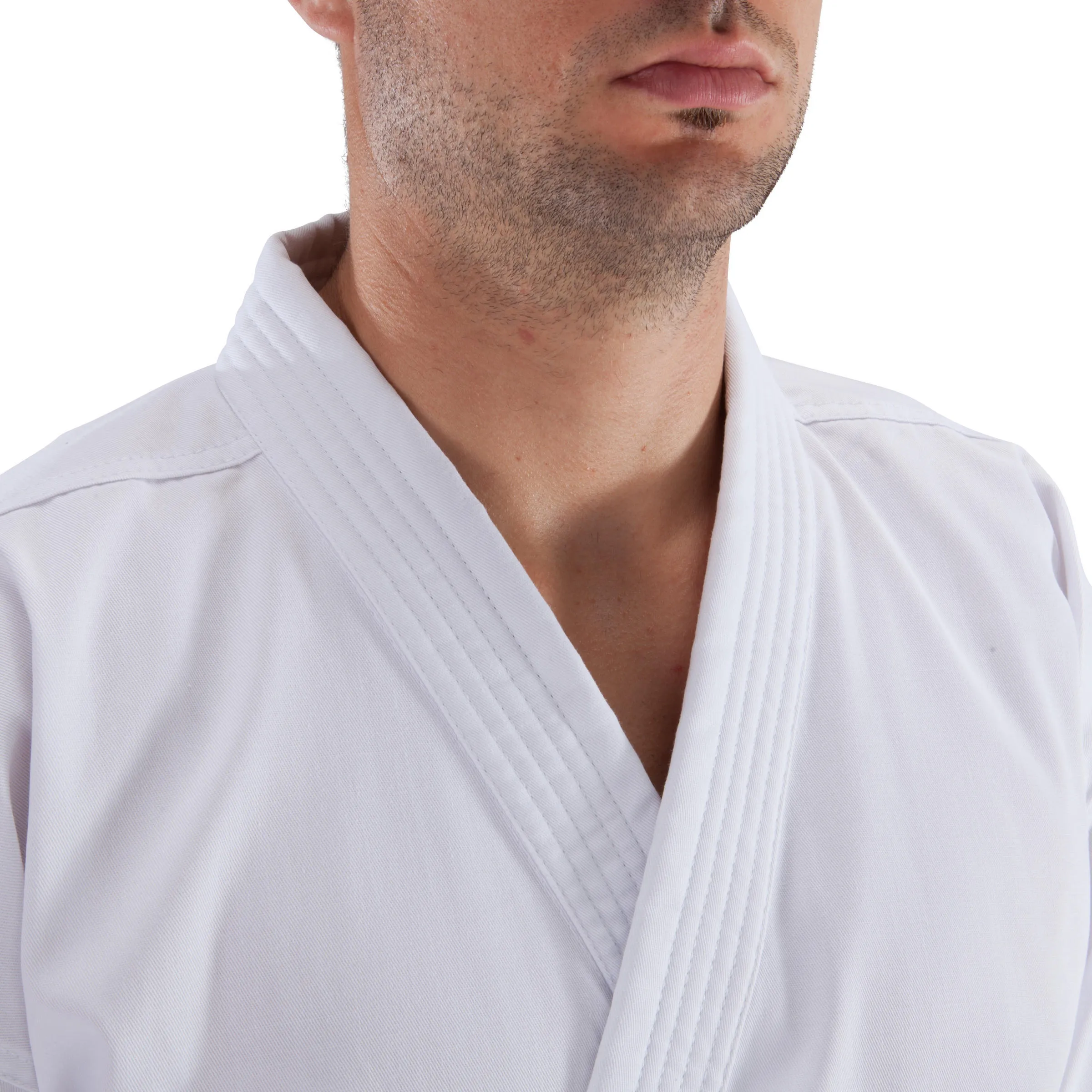 Karate uniform adults 100 (without belt) OUTSHOCK, white