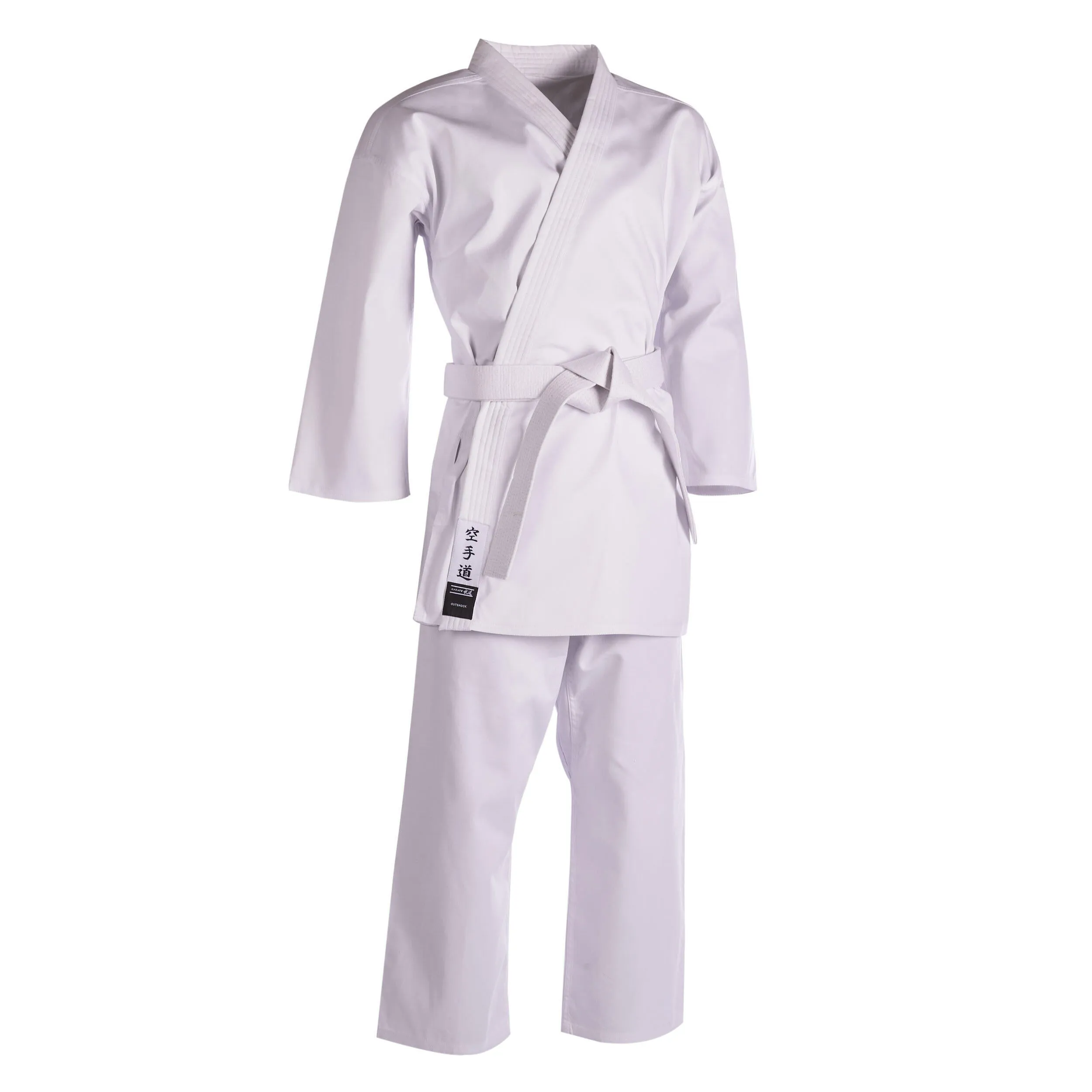 Karate uniform adults 100 (without belt) OUTSHOCK, white