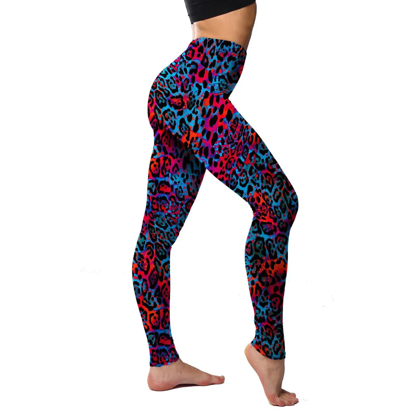 Leggings Leopard Women Leopard Print Leggings High Waist Style