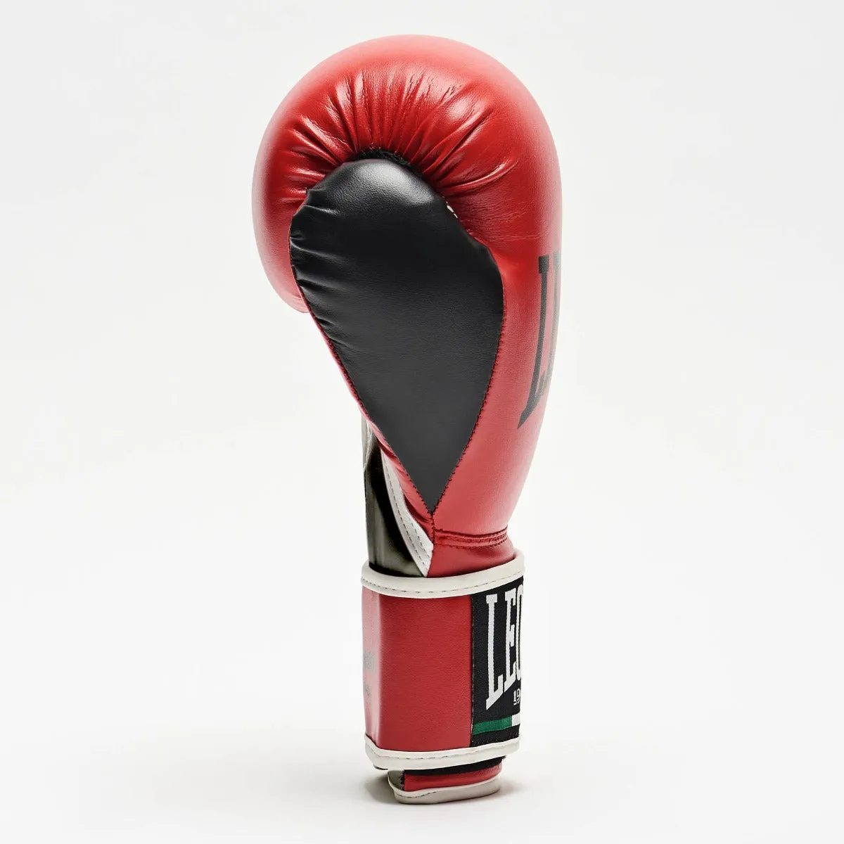 Leone Flash Boxing Gloves Red