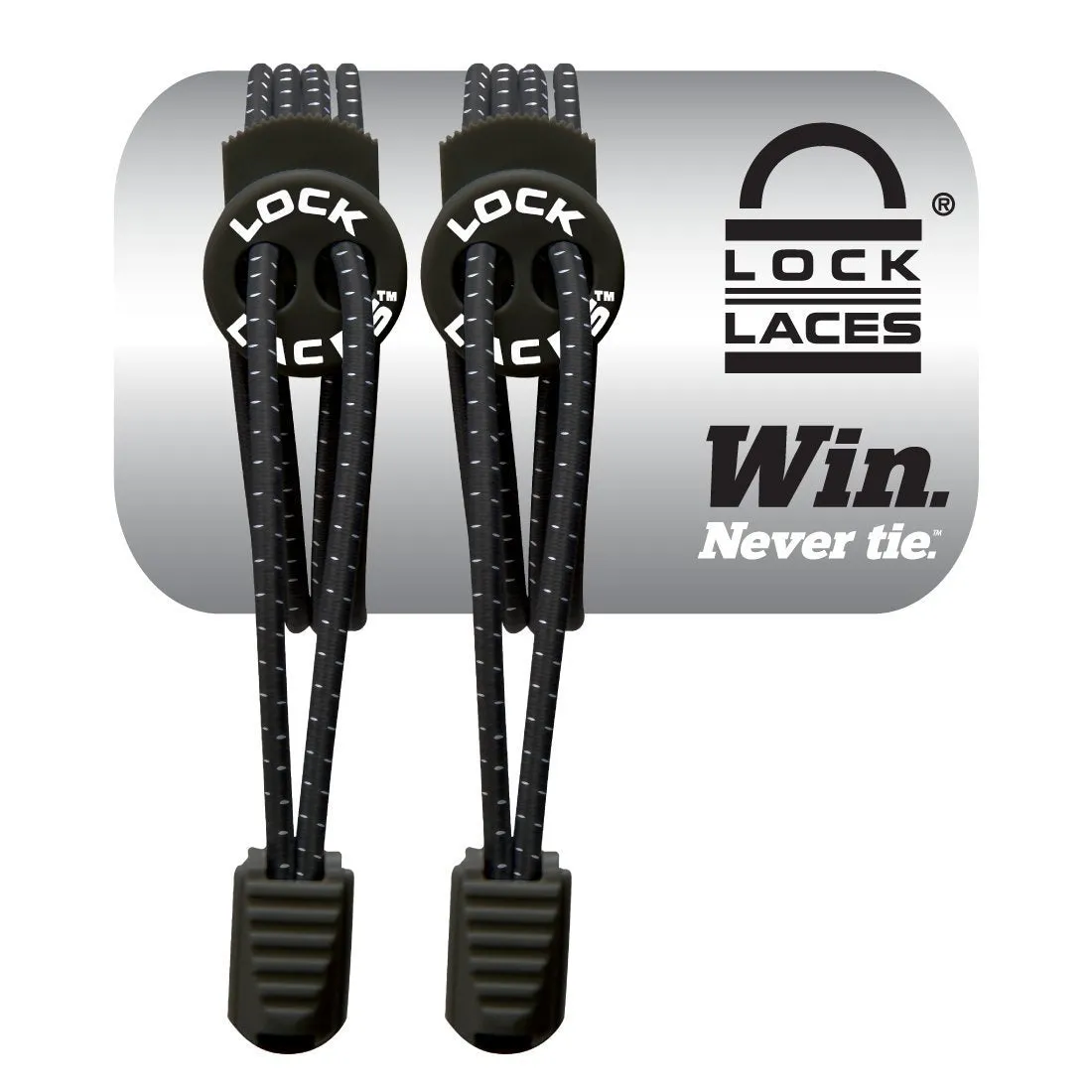 LOCK LACES (Elastic Shoelace and Fastening System)