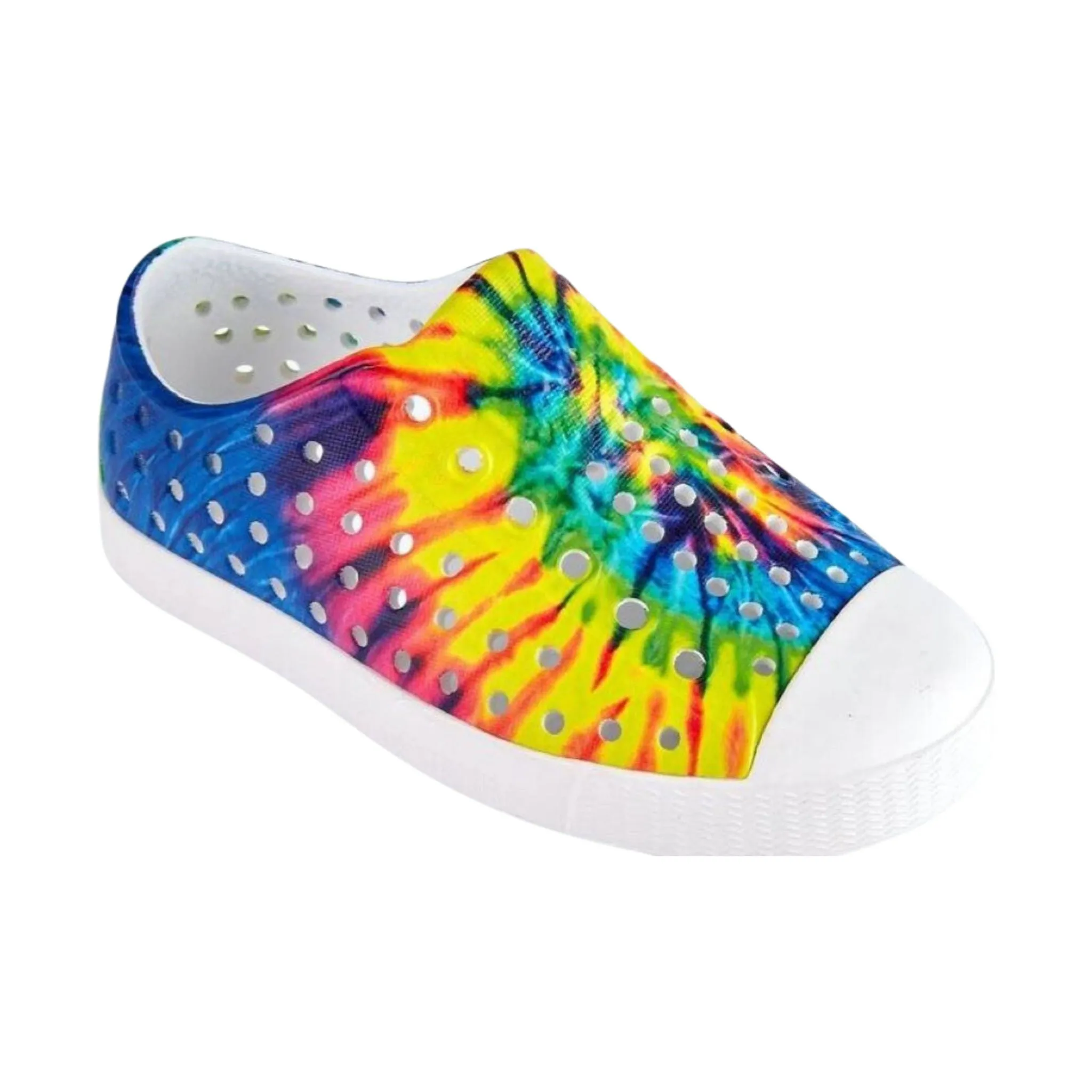 Native Kids' Jefferson Tie Dye Print Shoes - Tie-Dye Print