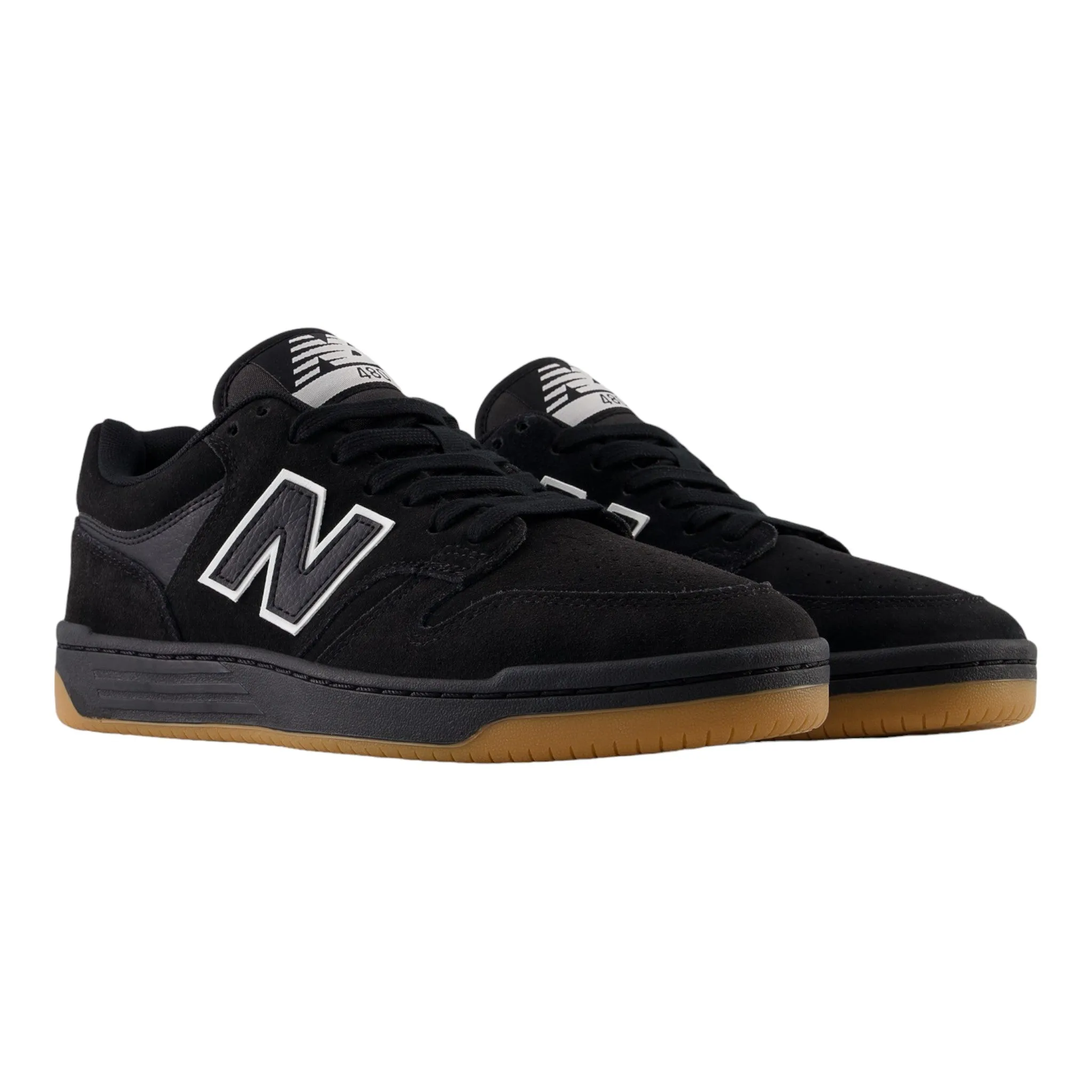 New Balance Numeric 480 Shoes - Black / White