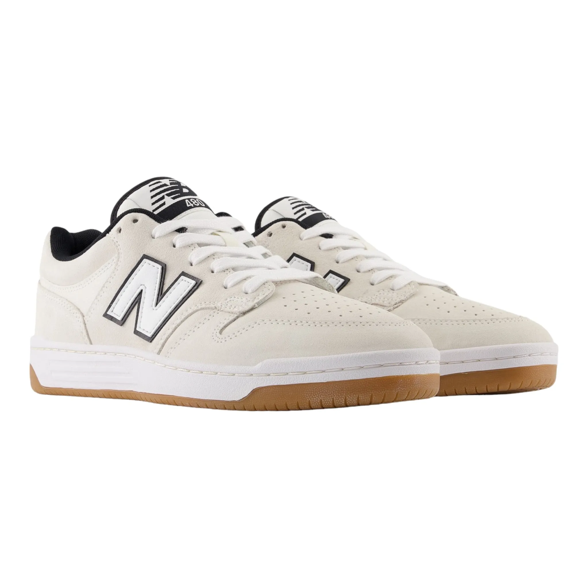 New Balance Numeric 480 Shoes - White / Black