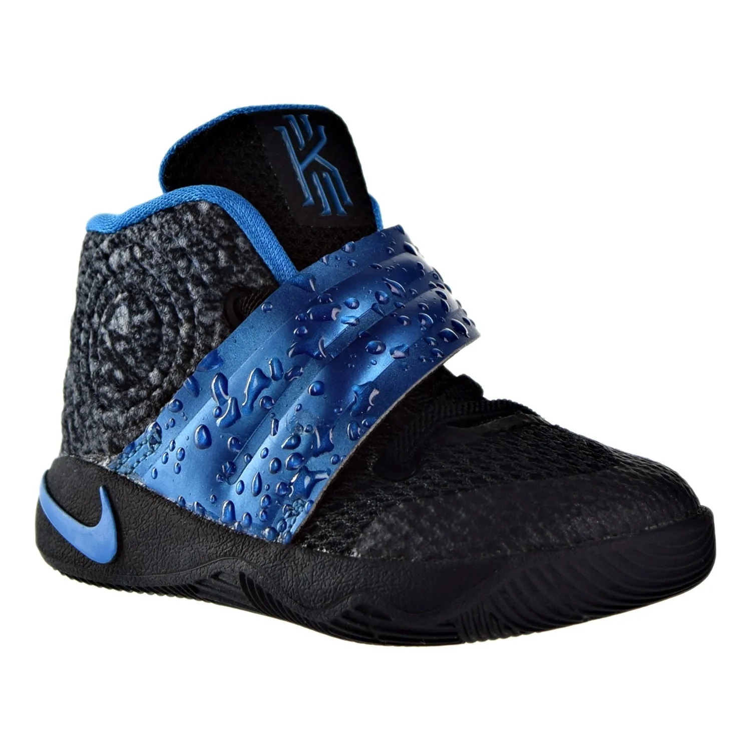 Nike Kyrie 2 Toddler Shoes Black/Blue Glow/Anthracite