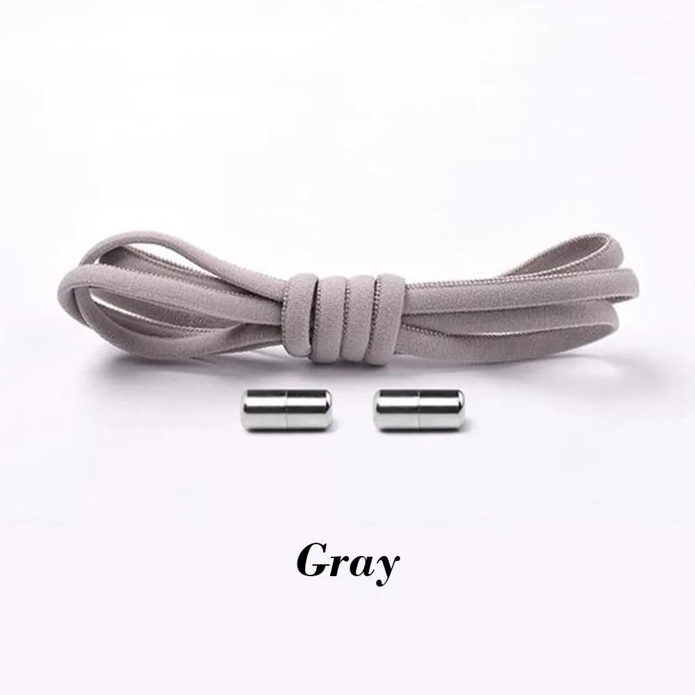 No Tie Shoelaces with Metal Capsule