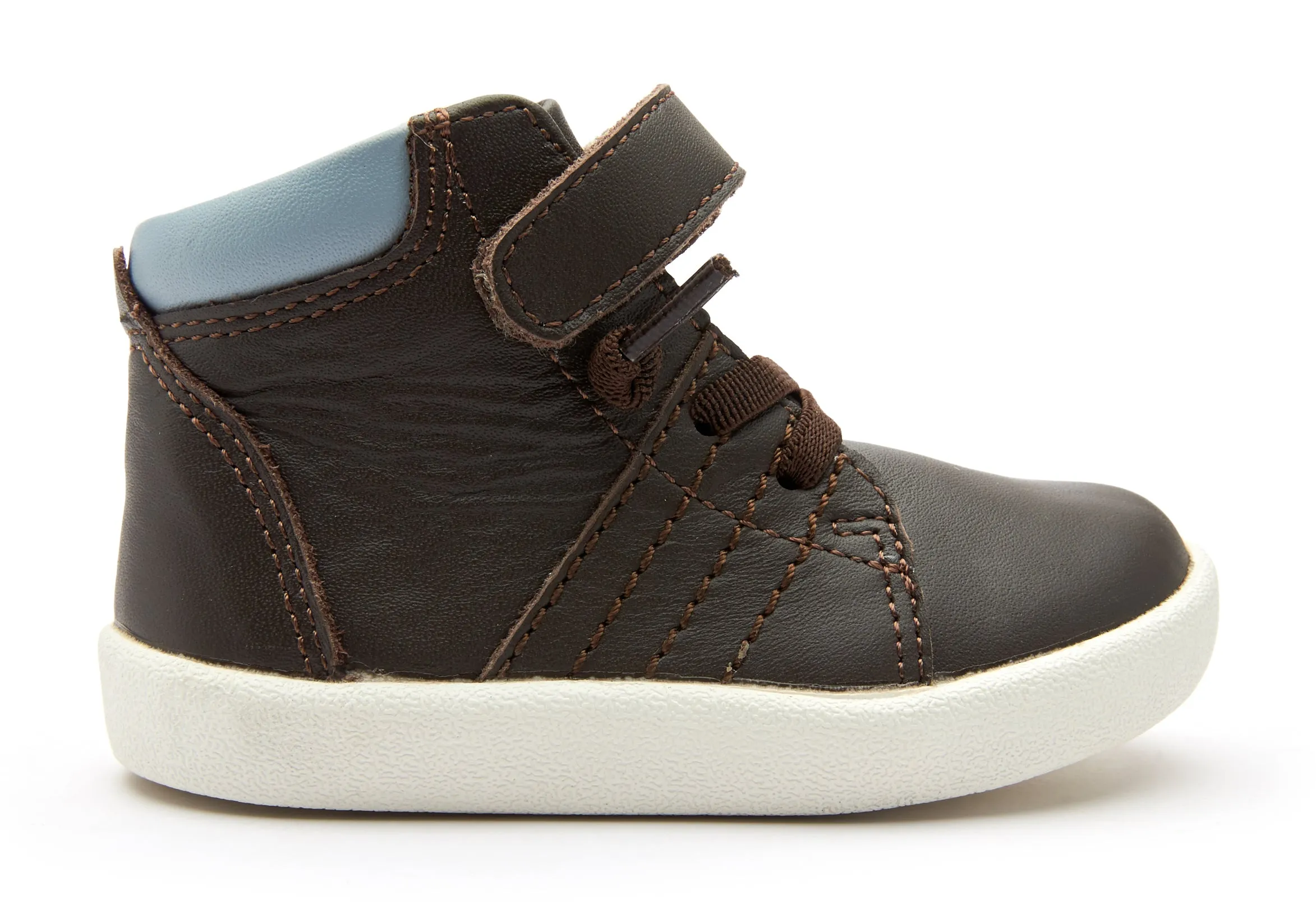 Old Soles Boy's 5077 Long Haul Sneakers - Brown/Dusty Blue