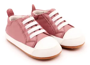 Old Soles Girl's 106RT Eazy Jogger Casual Shoes - Malva / Snow