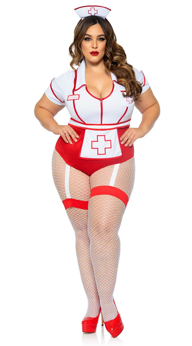 Plus Size Nurse Feel Good Costume