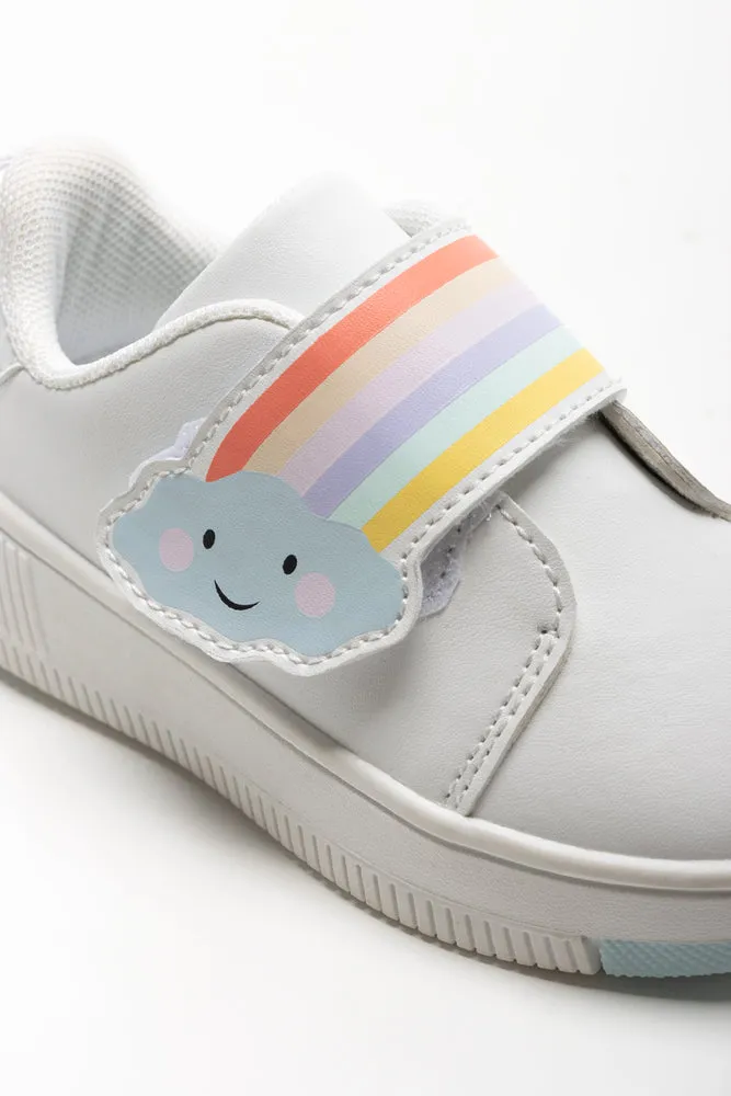 Rainbow Sneaker White