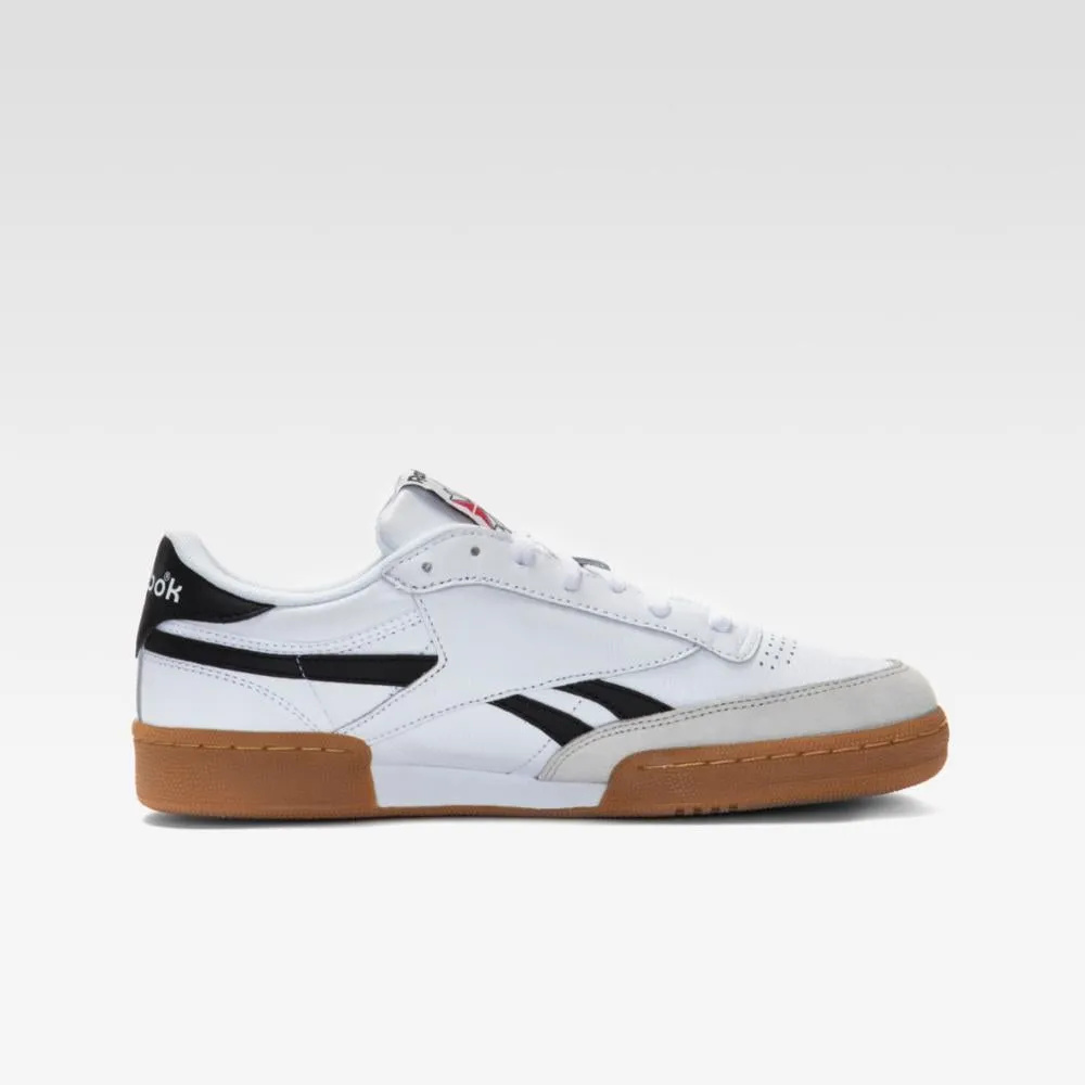 Reebok Footwear Men Club C Revenge Vintage Shoes WHITE/BLACK/GUM