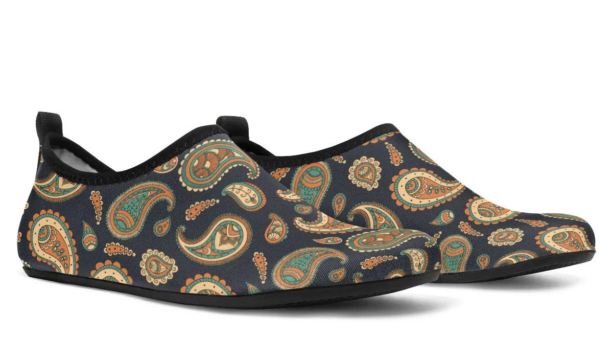 Retro Paisley Water Shoes