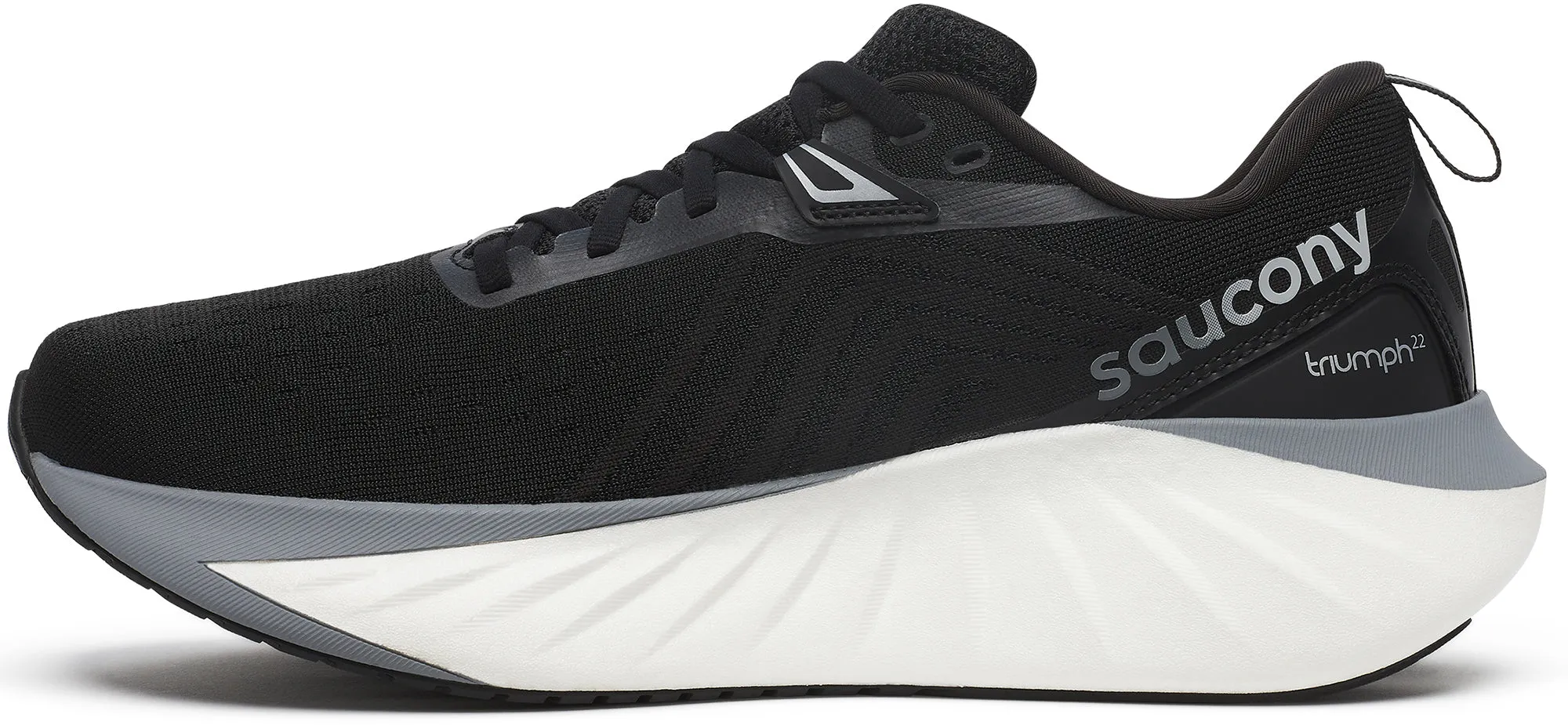 Saucony Triumph 22 Mens Running Shoes - Black