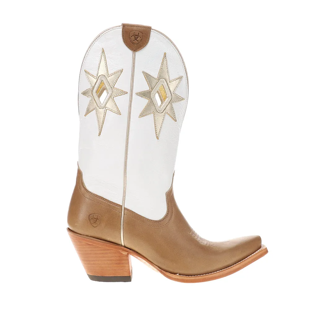 Starlight Cut-Outs Embroidered Snip Toe Cowboy Boots