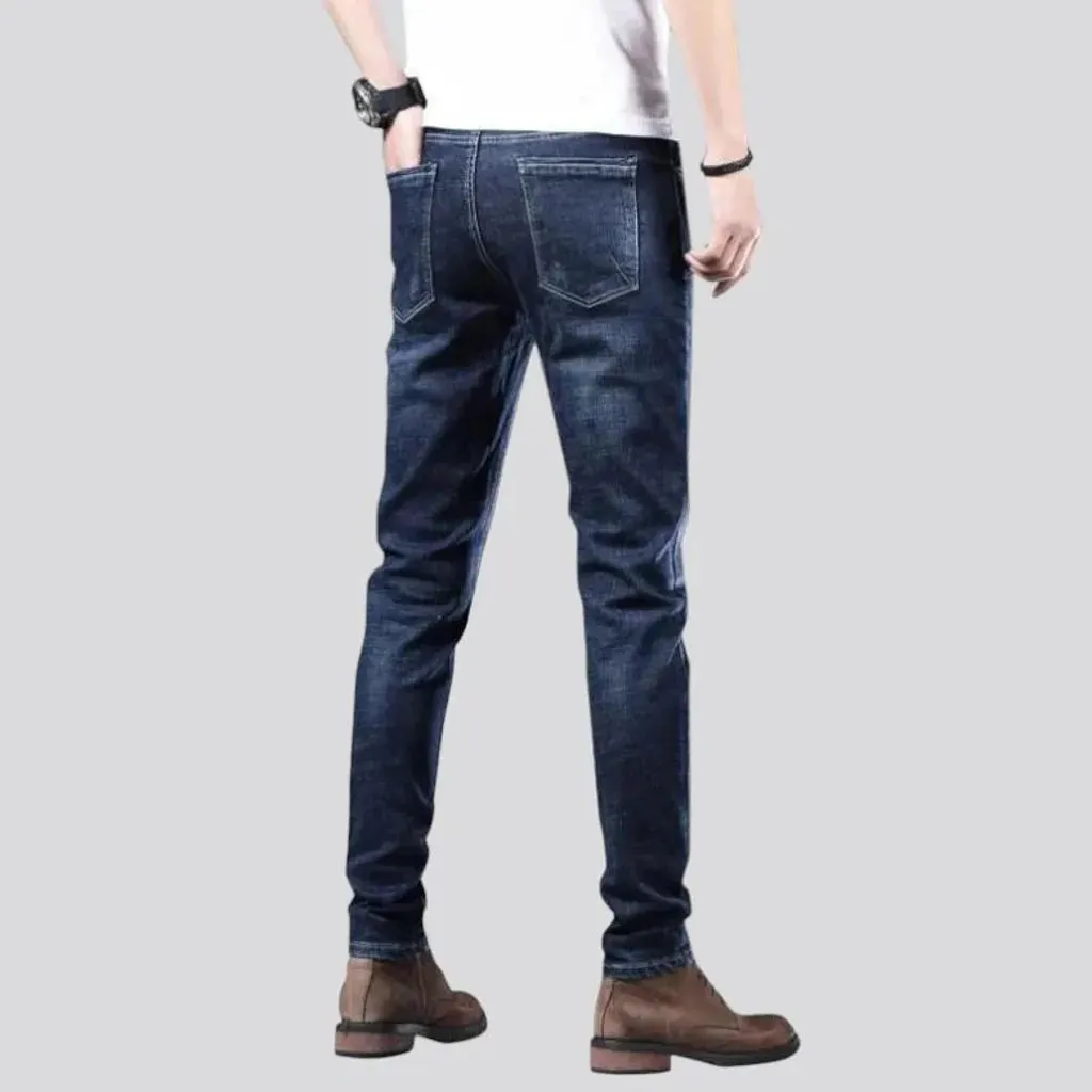 Stylish stretchable men's jeans