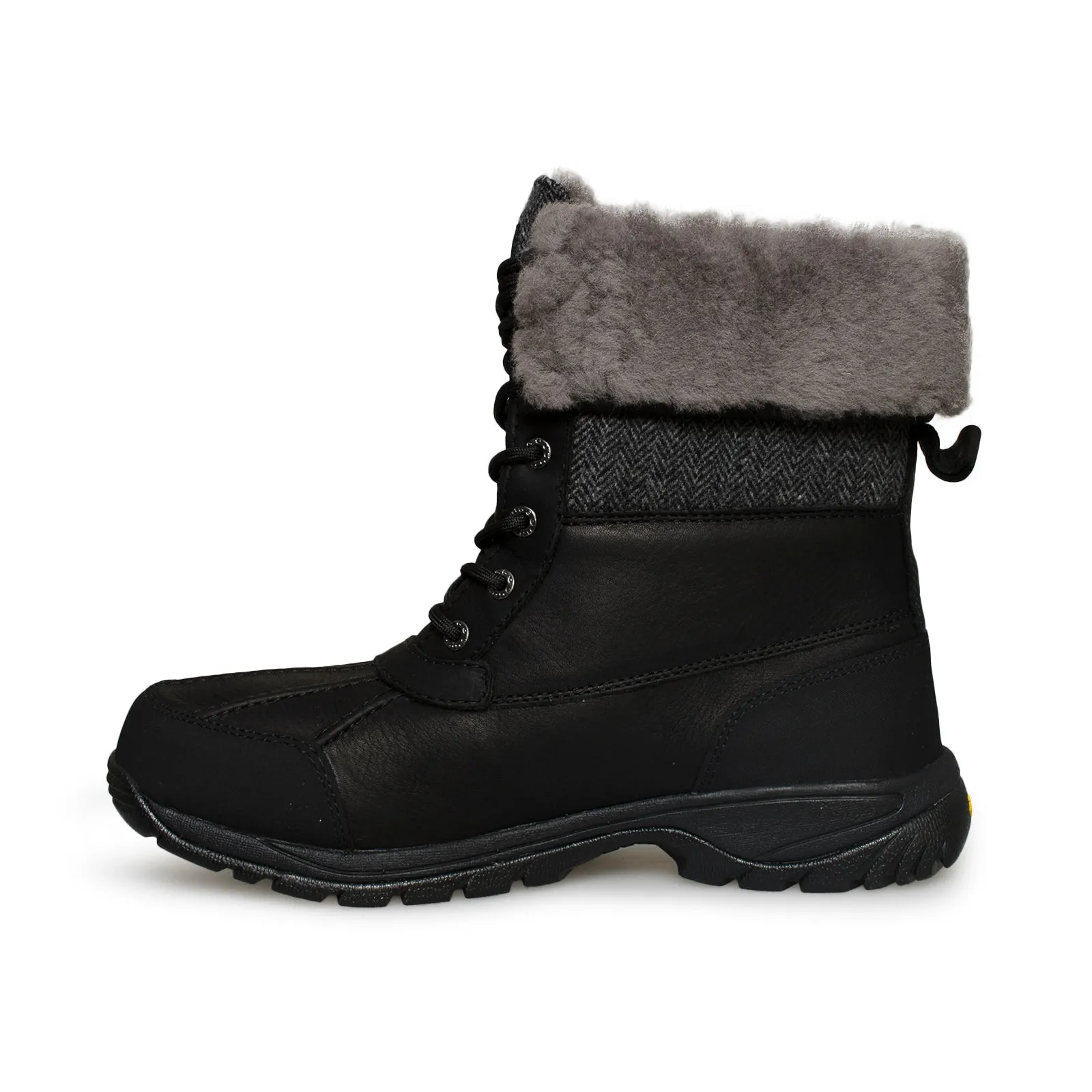 UGG Butte Wool Black Boots - Men's