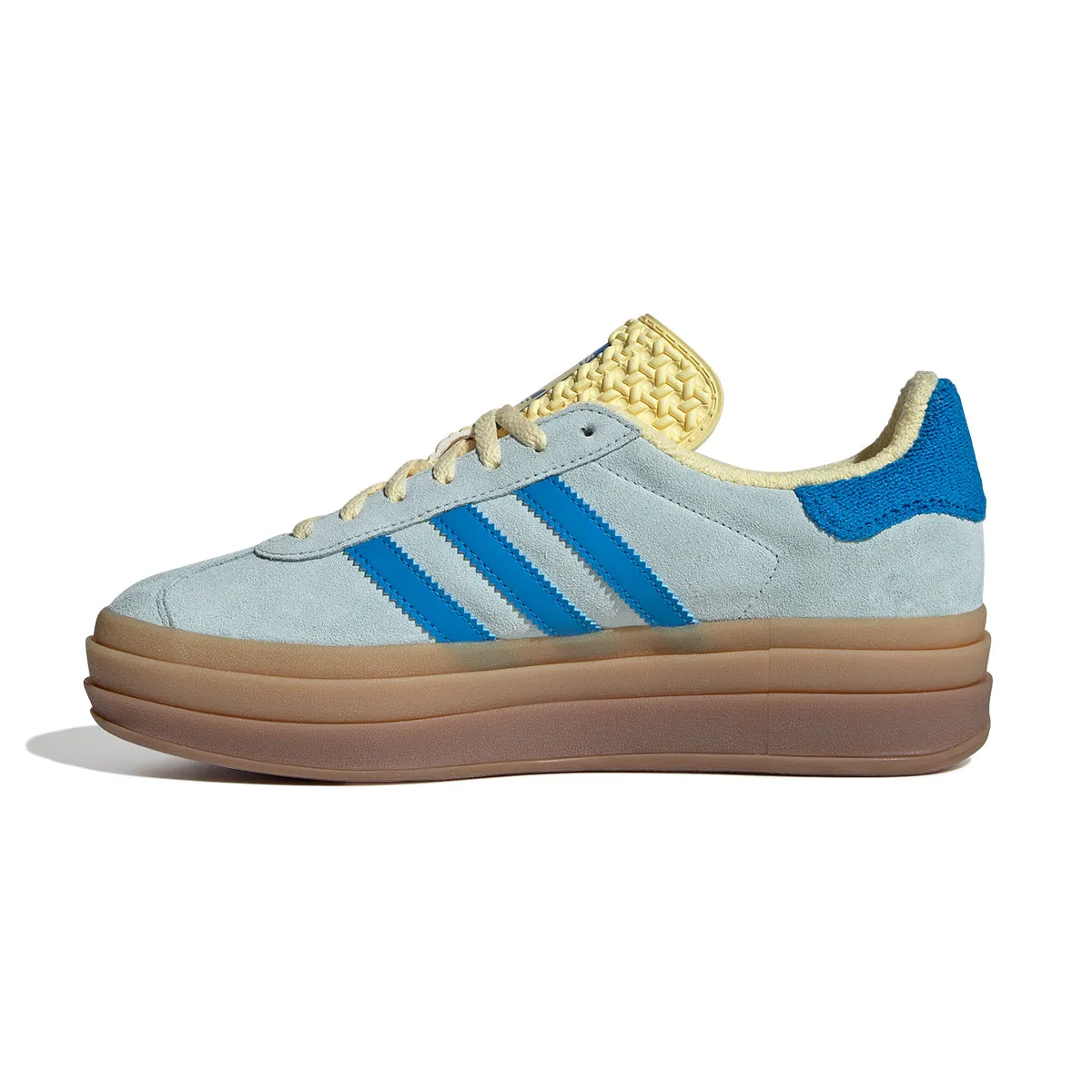 Wmns Gazelle Bold 'Almost Blue Yellow'