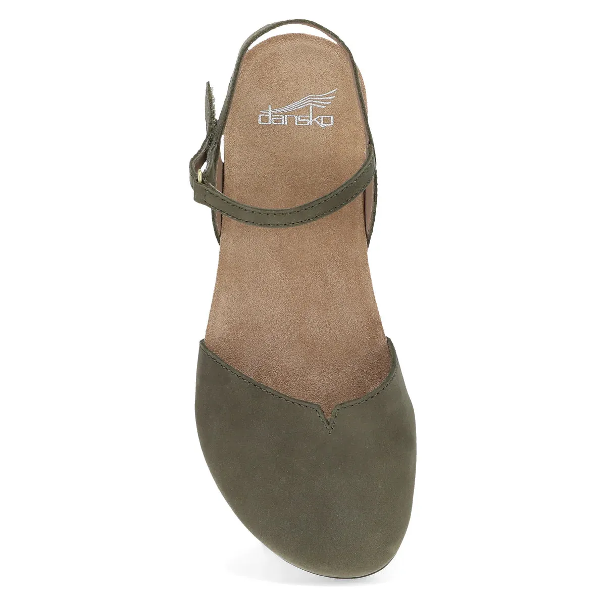 Women's Dansko | Rowan Milled Nubuck Shoe | Ivy