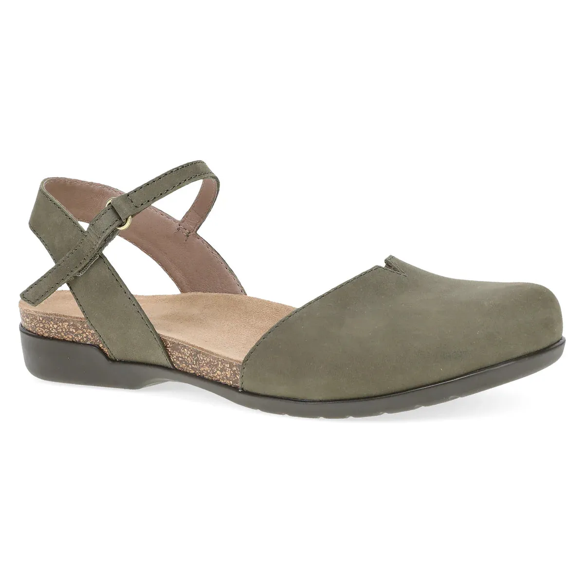 Women's Dansko | Rowan Milled Nubuck Shoe | Ivy