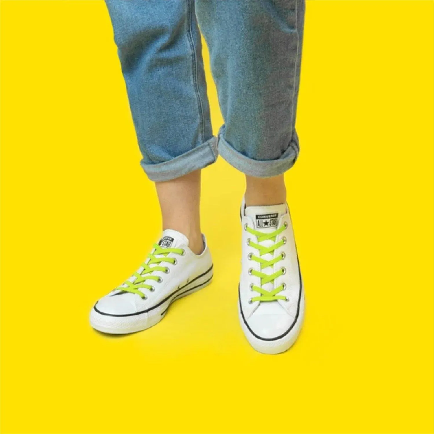 XPand Original No-Tie Shoe Laces (Lemon Lime)