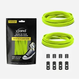 XPand Original No-Tie Shoe Laces (Lemon Lime)